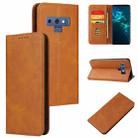 For Samsung Galaxy Note9 Calf Texture Magnetic Horizontal Flip Leather Case with Holder & Card Slots & Wallet(Khaki) - 1