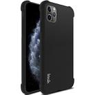 For iPhone 11 Pro IMAK All-inclusive Shockproof Airbag TPU Case, with Screen Protector(Matte Black) - 1