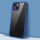 For iPhone 13 mini Gorgeous Color Series PC + TPU Shockproof Protective Case (Blue) - 1