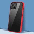 For iPhone 13 Gorgeous Color Series PC + TPU Shockproof Protective Case(Red) - 1