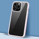 For iPhone 13 Pro Gorgeous Color Series PC + TPU Shockproof Protective Case (Pink) - 1