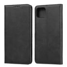 For Google Pixel 4 XL Calf Texture Magnetic Horizontal Flip Leather Case with Holder & Card Slots & Wallet(Black) - 1