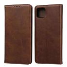 For Google Pixel 4 XL Calf Texture Magnetic Horizontal Flip Leather Case with Holder & Card Slots & Wallet(Brown) - 1