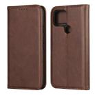 For Google Pixel 5 Calf Texture Magnetic Horizontal Flip Leather Case with Holder & Card Slots & Wallet(Brown) - 1