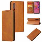 For Huawei P30 Calf Texture Magnetic Horizontal Flip Leather Case with Holder & Card Slots & Wallet(Khaki) - 1