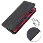 For Xiaomi Mi 11 Calf Texture Magnetic Horizontal Flip Leather Case with Holder & Card Slots & Wallet(Black) - 3