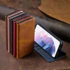 For Xiaomi Mi 11 Calf Texture Magnetic Horizontal Flip Leather Case with Holder & Card Slots & Wallet(Brown) - 6