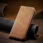 For Xiaomi Mi 11 Calf Texture Magnetic Horizontal Flip Leather Case with Holder & Card Slots & Wallet(Khaki) - 7