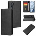 For Xiaomi Mi Note 10 Pro Calf Texture Magnetic Horizontal Flip Leather Case with Holder & Card Slots & Wallet(Black) - 1