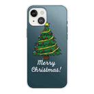 For iPhone 13 Christmas Series Transparent TPU Protective Case(Small Christmas Tree) - 1