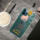 For iPhone 13 Pro Christmas Series Transparent TPU Protective Case (Five-pointed Star) - 1