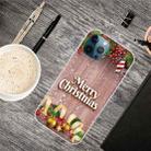 For iPhone 13 Pro Max Christmas Series Transparent TPU Protective Case (Christmas Balls) - 1