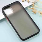 For iPhone 13 mini Skin Feel Series Shockproof Frosted TPU + PC Protective Case (Black) - 1