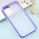 For iPhone 13 mini Skin Feel Series Shockproof Frosted TPU + PC Protective Case (Purple) - 1