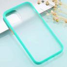 For iPhone 13 mini Skin Feel Series Shockproof Frosted TPU + PC Protective Case (Mint Green) - 1