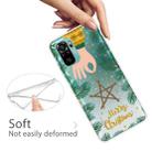 For Xiaomi Redmi Note 10 4G Christmas Series Transparent TPU Protective Case(Five-pointed Star) - 3