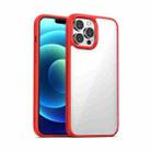 For iPhone 13 Pro iPAKY Bright Color Series TPU + PC Shockproof Protective Case (Red) - 1