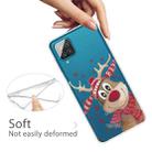 For Samsung Galaxy A12 5G Christmas Series Transparent TPU Protective Case(Smiley Deer) - 3