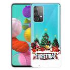 For Samsung Galaxy A32 Christmas Series Transparent TPU Protective Case(Retro Old Man) - 1
