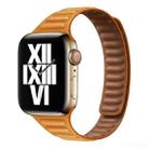 Slimming Loop Magnetic Watch Band For Apple Watch Series 8&7 41mm / SE 2&6&SE&5&4 40mm / 3&2&1 38mm(Hanabishi Grass Color) - 1