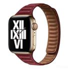 Slimming Loop Magnetic Watch Band For Apple Watch Series 8&7 41mm / SE 2&6&SE&5&4 40mm / 3&2&1 38mm(Wine Red) - 1