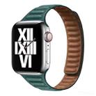 Slimming Loop Magnetic Watch Band For Apple Watch Series 8&7 41mm / SE 2&6&SE&5&4 40mm / 3&2&1 38mm(Malachite Green) - 1