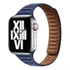 Slimming Loop Magnetic Watch Band For Apple Watch Series 8&7 41mm / SE 2&6&SE&5&4 40mm / 3&2&1 38mm(Midnight Blue) - 1