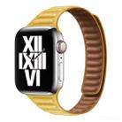 Slimming Loop Magnetic Watch Band For Apple Watch Ultra 49mm&Watch Ultra 2 49mm / Series 9&8&7 45mm / SE 3&SE 2&6&SE&5&4 44mm / 3&2&1 42mm(Yellow) - 1
