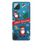 For Samsung Galaxy A12 4G Christmas Series Transparent TPU Protective Case(Question Mark Old Man) - 1