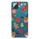 For Samsung Galaxy A12 5G Christmas Series Transparent TPU Protective Case(Banana Fruit) - 1