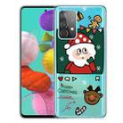 For Samsung Galaxy A32 4G Christmas Series Transparent TPU Protective Case(Page Old Man) - 1