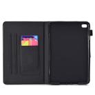 For iPad Mini 1/2/3/4/5 Varnish Glitter Powder Horizontal Flip Leather Case with Holder & Card Slot(Black) - 4