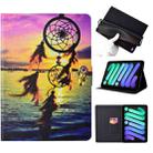 For iPad mini 2024 / mini 6 Coloured Drawing Horizontal Flip Leather Tablet Case with Holder & Card Slot & Sleep / Wake-up Function(Dreamcatcher) - 1
