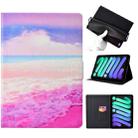 For iPad mini 6 Coloured Drawing Horizontal Flip Leather Tablet Case with Holder & Card Slot & Sleep / Wake-up Function(Marble) - 1
