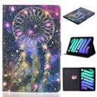 For iPad mini 2024 / mini 6 Coloured Drawing Horizontal Flip Leather Tablet Case with Holder & Card Slot & Sleep / Wake-up Function(Windbell) - 1