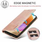 For Samsung Galaxy A32 5G LC.IMEEKE Strong Magnetism Ultra-thin Horizontal Flip Matte TPU + PU Leather Case with Holder & Card Slots & Wallet(Rose Gold) - 6