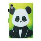 For iPad mini 6 Coloured Drawing Horizontal Flip Leather Tablet Case with Holder & Card Slot & Sleep / Wake-up Function(Panda) - 3