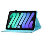 For iPad mini 6 Coloured Drawing Horizontal Flip Leather Tablet Case with Holder & Card Slot & Sleep / Wake-up Function(Panda) - 7