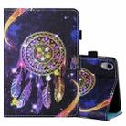 For iPad mini 6 Coloured Drawing Stitching Horizontal Flip Leather Tablet Case with Holder & Card Slot & Sleep / Wake-up Function(Starry Sky Wind Chimes) - 1