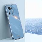For Xiaomi Mi Mix 4 XINLI Straight Edge 6D Electroplate TPU Phone Case(Celestial Blue) - 1