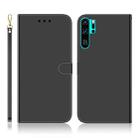 For Huawei P30 Pro Imitated Mirror Surface Horizontal Flip Leather Case with Holder & Card Slots & Wallet & Lanyard(Black) - 1