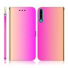 For Huawei P30 Imitated Mirror Surface Horizontal Flip Leather Case with Holder & Card Slots & Wallet & Lanyard(Gradient Color) - 1