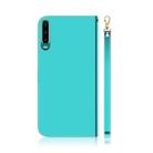 For Huawei P30 Imitated Mirror Surface Horizontal Flip Leather Case with Holder & Card Slots & Wallet & Lanyard(Mint Green) - 3