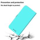 For Huawei P30 Imitated Mirror Surface Horizontal Flip Leather Case with Holder & Card Slots & Wallet & Lanyard(Mint Green) - 4