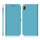 For Huawei Y5 (2019) / Honor 8s Imitated Mirror Surface Horizontal Flip Leather Case with Holder & Card Slots & Wallet & Lanyard(Blue) - 1