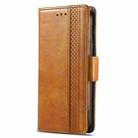 For Infinix Note 10 Pro CaseNeo Business Splicing Dual Magnetic Buckle Horizontal Flip PU Leather Case with Holder & Card Slots & Wallet(Khaki) - 2