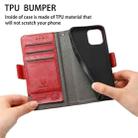 For Asus Zenfone 8 Flip CaseNeo Business Splicing Dual Magnetic Buckle Horizontal Flip PU Leather Case with Holder & Card Slots & Wallet(Red) - 7