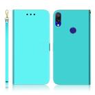 For Xiaomi Redmi 7 / Y3 Imitated Mirror Surface Horizontal Flip Leather Case with Holder & Card Slots & Wallet & Lanyard(Mint Green) - 1