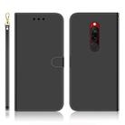 For Xiaomi Redmi 8 Imitated Mirror Surface Horizontal Flip Leather Case with Holder & Card Slots & Wallet & Lanyard(Black) - 1
