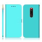 For Xiaomi Redmi 8 Imitated Mirror Surface Horizontal Flip Leather Case with Holder & Card Slots & Wallet & Lanyard(Mint Green) - 1